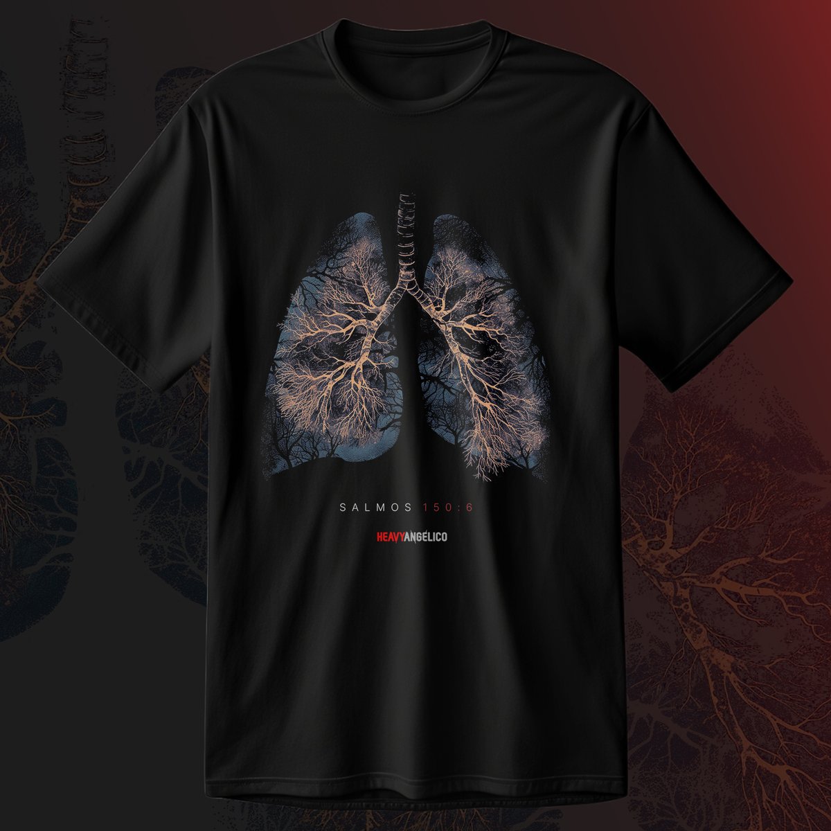 Nome do produto: Salmos 150:6 - Camiseta Unissex
