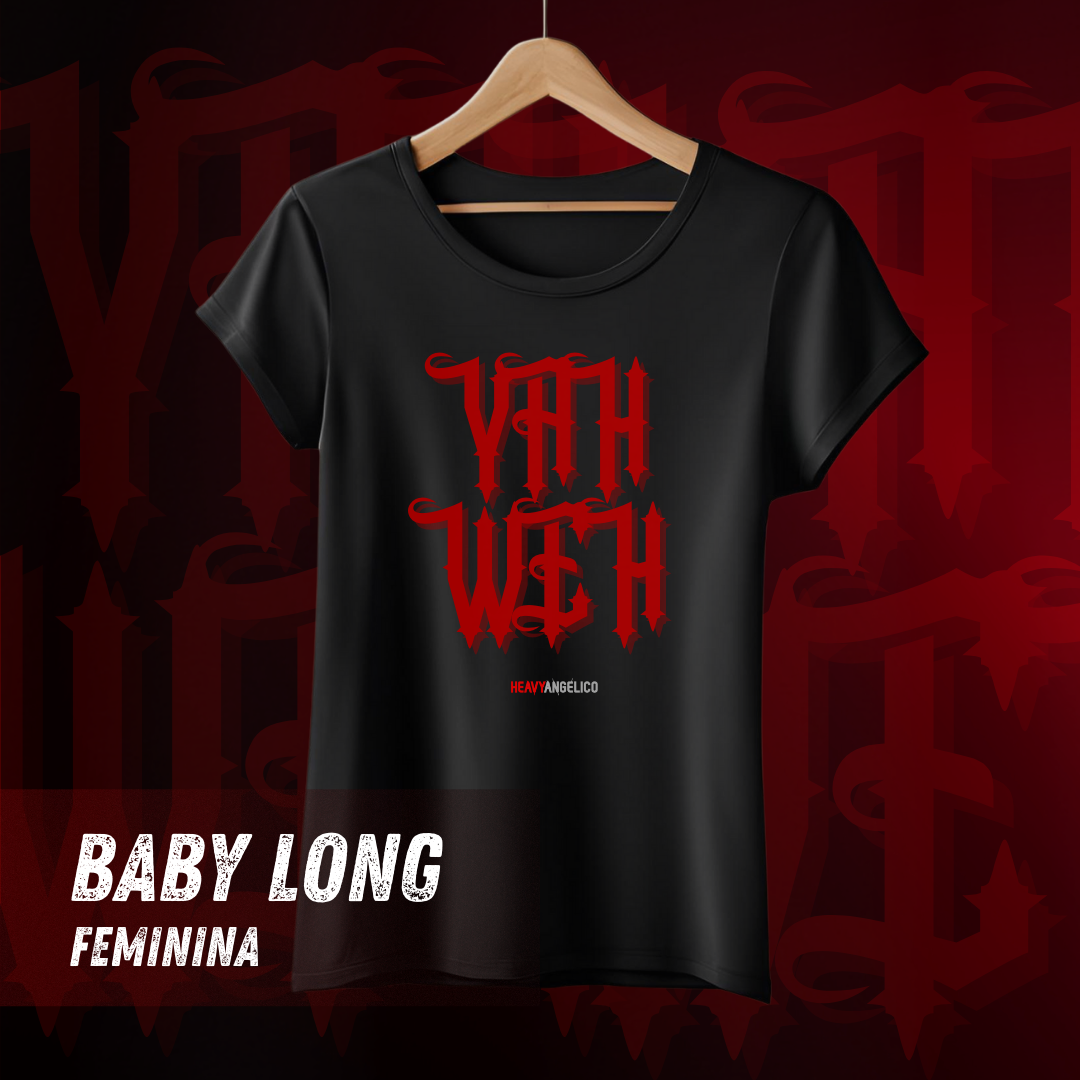 Nome do produto: Yaweh no Peito - Camiseta Feminina
