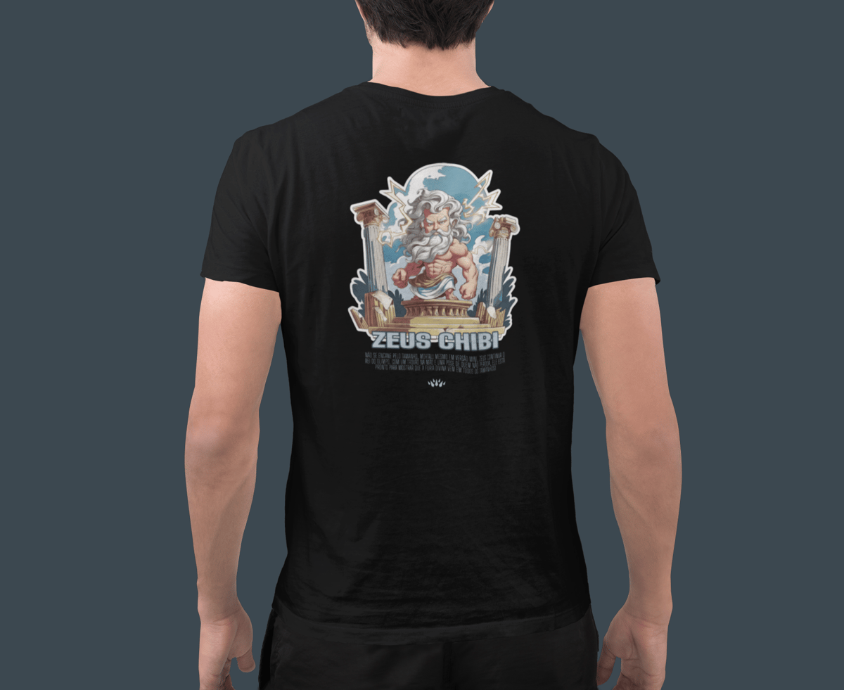 Nome do produto: Camiseta - Zeus Chibi 
