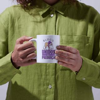 Nome do produto Caneca Bloco Unidos da Preguiça