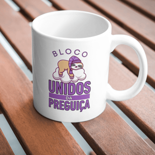 Caneca Bloco Unidos da Preguiça