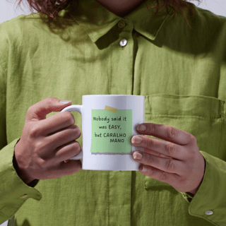 Nome do produto Caneca Nobody Said it was easy