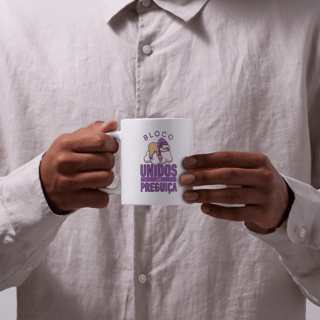 Nome do produto Caneca Bloco Unidos da Preguiça