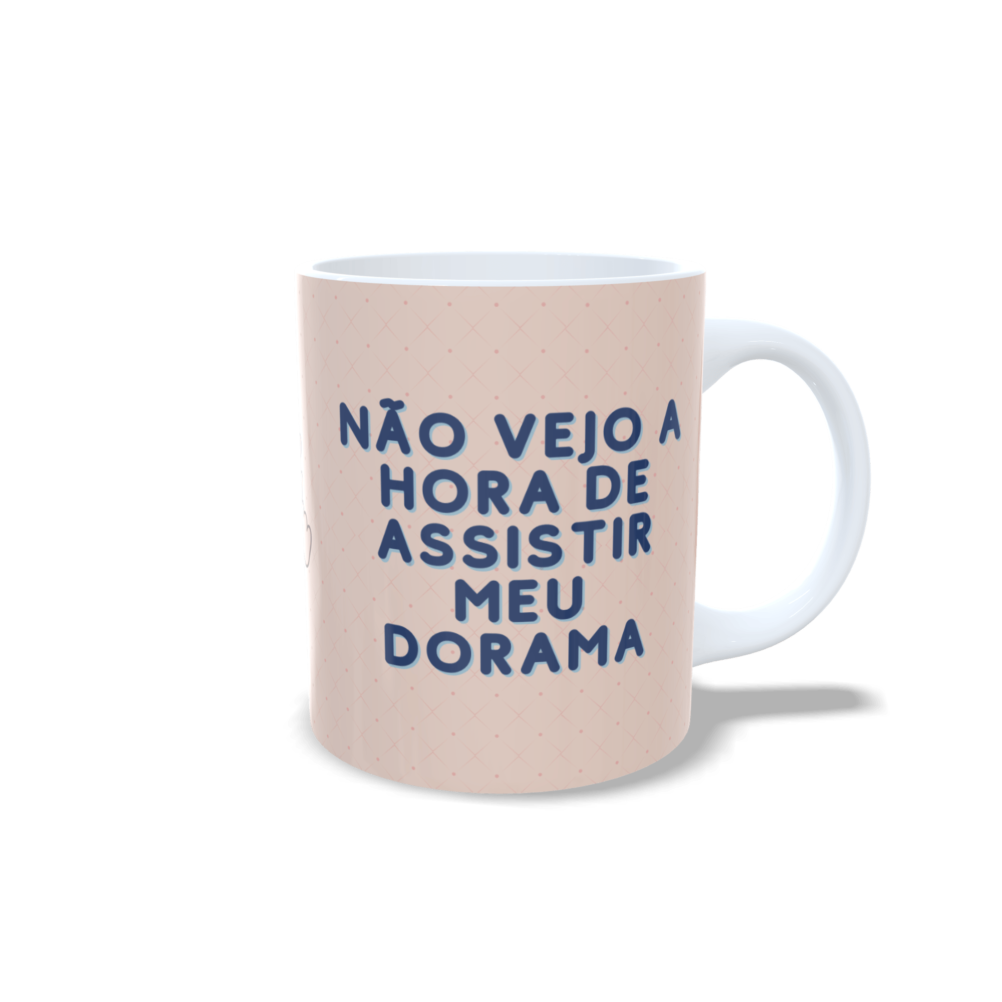 Caneca Não Vejo a Hora de Assistir Meu Dorama