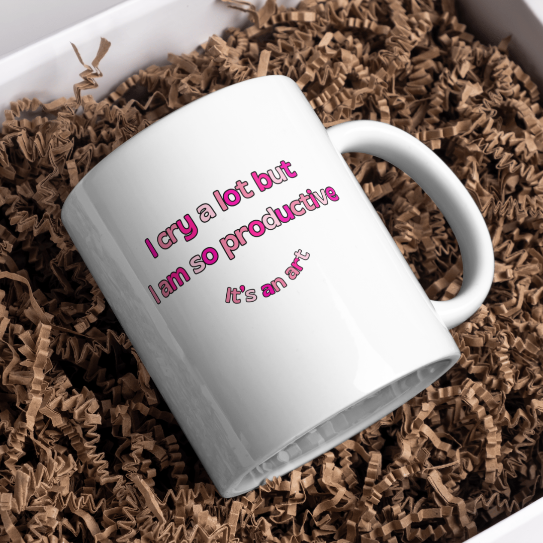 Nome do produto: Caneca I cry a lot