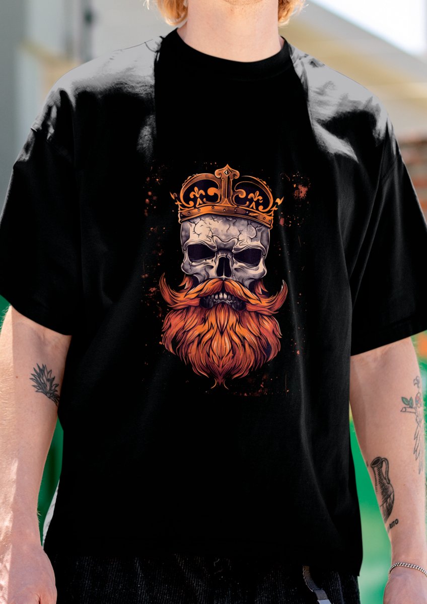 Nome do produto: Camiseta Rei Caveira 