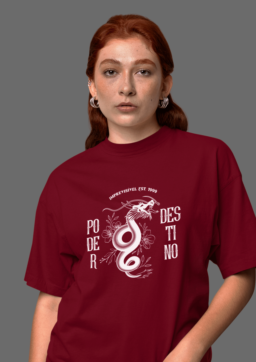 Nome do produto: Camiseta Destino Imprevísivel 