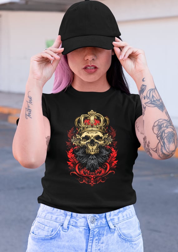 Camiseta Rei Caveira 