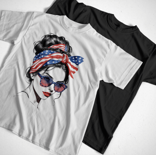 Nome do produtoCamiseta Oversized - American Girl