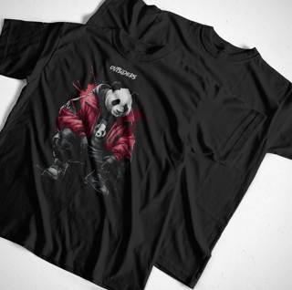 Nome do produtoCamiseta Oversized - Panda Street