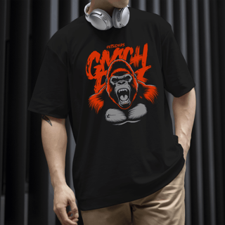 Nome do produtoCamiseta Oversized - Gorila