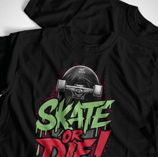 Nome do produtoCamiseta Oversized - Skate or Die