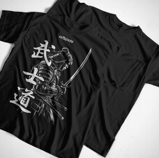 Nome do produtoCamiseta Oversized - Samurai Bushido