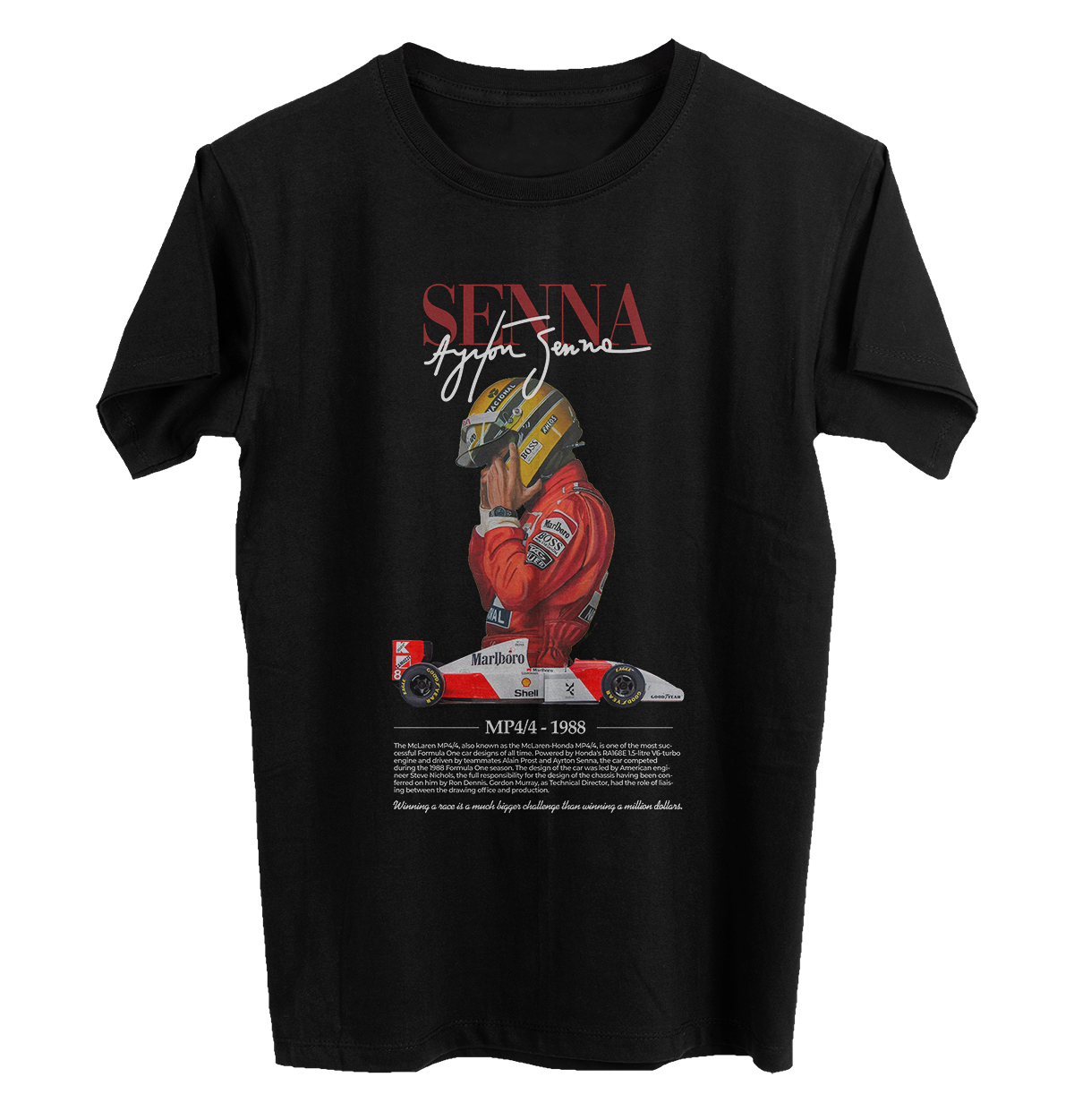 Camiseta Senna MP4/4