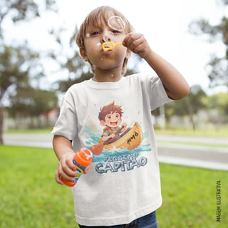 Camiseta Infantil - Pequeno Capitão