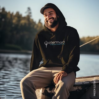 Moletom Waterman - Paddle long, Paddle Strong