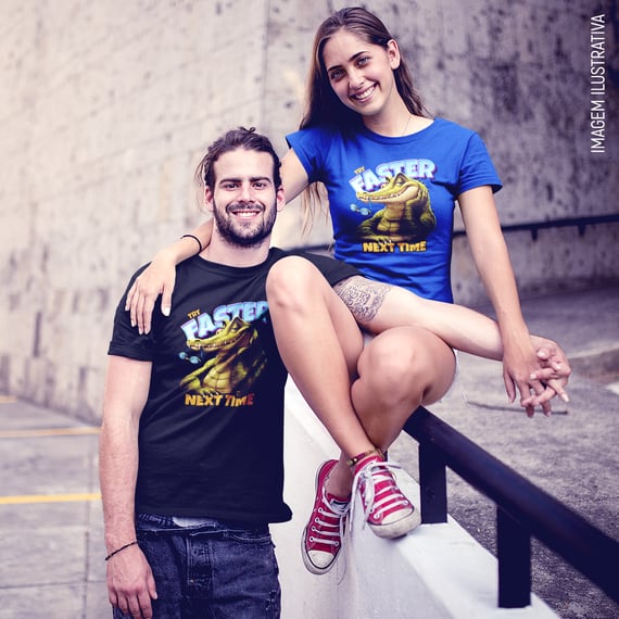 Camiseta Try Faster Next Time