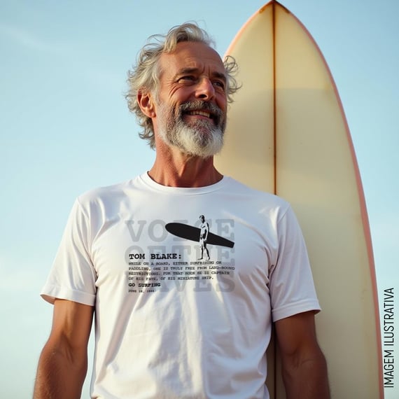 Camiseta Tom Blake - Coleção Lendas das águas