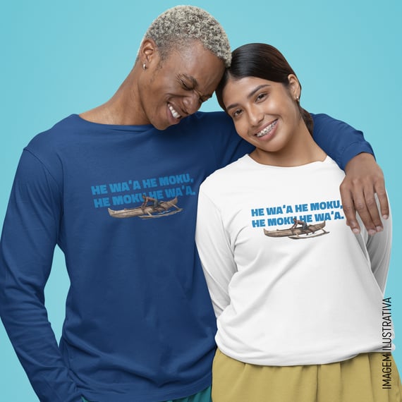 Camiseta Dry UV - He waʻa he moku