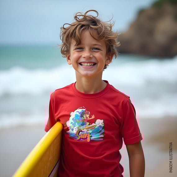 Camiseta Infantil - Surf