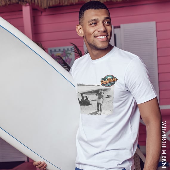 Camiseta Tom Blake - Coleção Lendas das águas