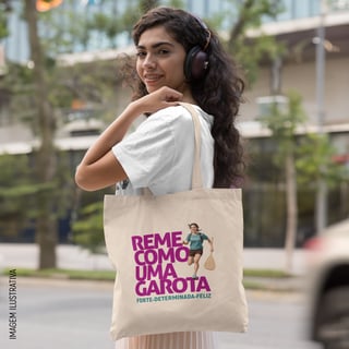 Ecobag - Reme como uma Garota