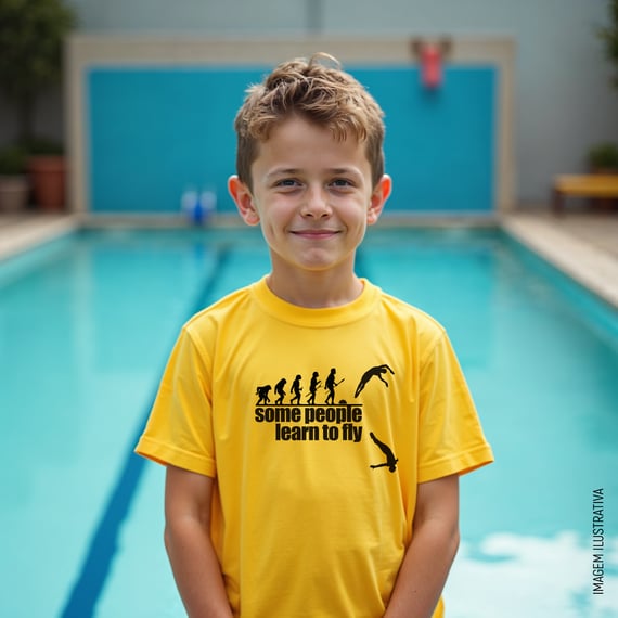 Camiseta Evolução Saltos Ornamentais