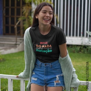 Nome do produto Camiseta Spoiler Alert Natação