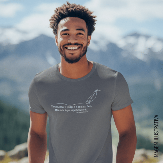 Camiseta Pima - Poesias e Pensamentos