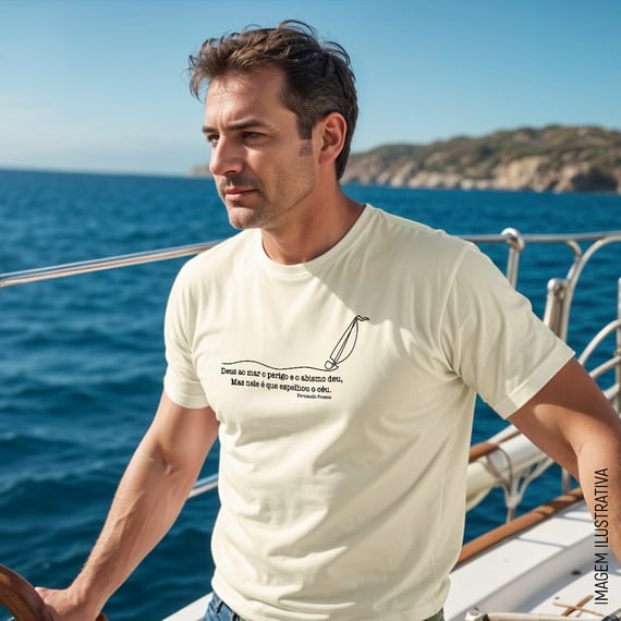 Camiseta Pima - Poesias e Pensamentos