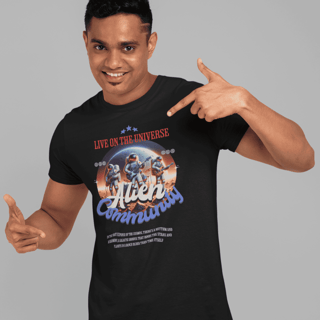 Nome do produto Camisa Live on the Universe