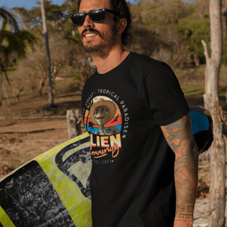 Nome do produto Camisa Alien - Tropical Paradise