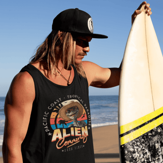 Nome do produto Regata Alien - Tropical Paradise