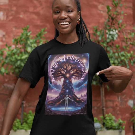 Camisa Tree of Life: Infinite Connections