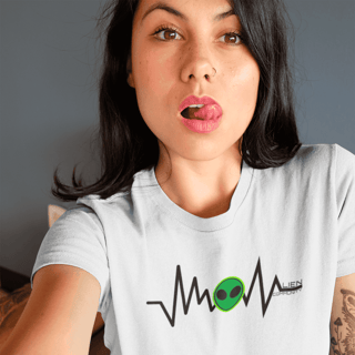 Nome do produto Camisa Alien Frequência Cardíaca