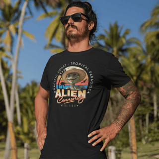 Nome do produto Camisa Alien - Tropical Paradise