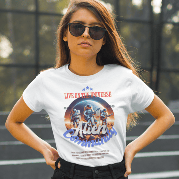 Camisa Live on the Universe