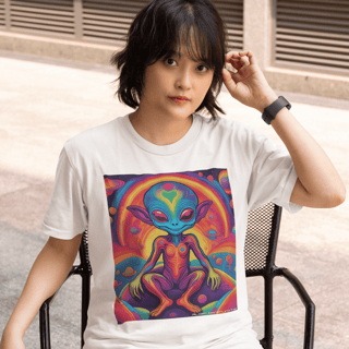 Nome do produto Camisa Alien Psicodélico