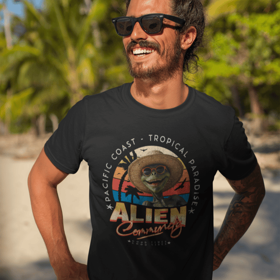 Camisa Alien - Tropical Paradise