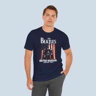 Nome do produto Camiseta British Invasion Unissex