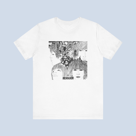 Camiseta Revolver Capa Unissex