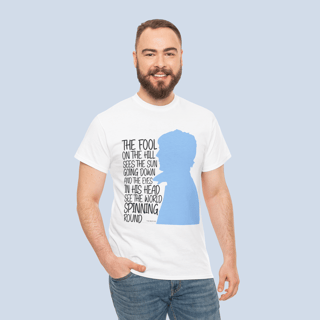 Nome do produto Camiseta The Fool On The Hill Letra Unissex