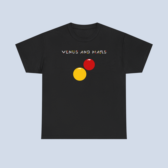 Camiseta Venus And Mars Paul McCartney And Wings Unissex