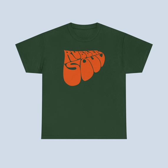 Camiseta Rubber Soul Logo Verde Musgo