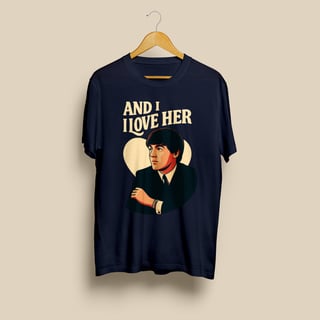 Nome do produto Camiseta And I Love Her Paul McCartney Unissex