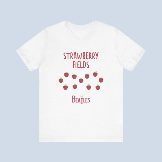 Camiseta Strawberry Fields Forever Unissex