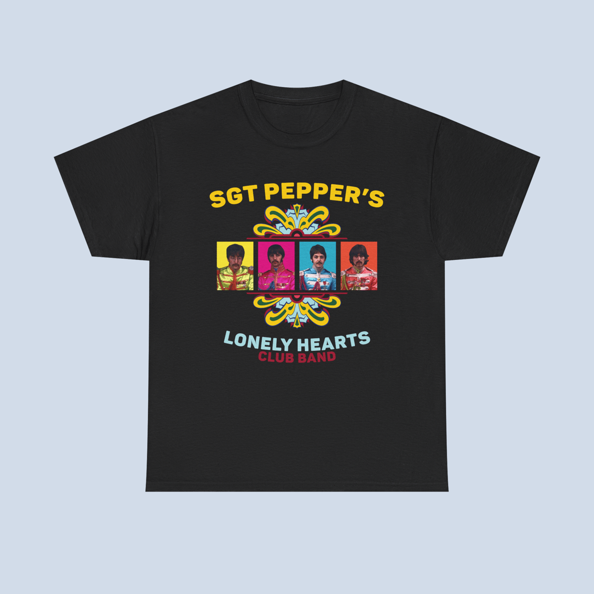 Nome do produto: Camiseta Sgt Peppers Lonely Hearts Club Band Unissex