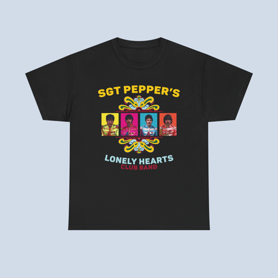 Camiseta Sgt Peppers Lonely Hearts Club Band Unissex