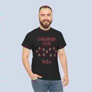 Nome do produto Camiseta Strawberry Fields Forever Unissex