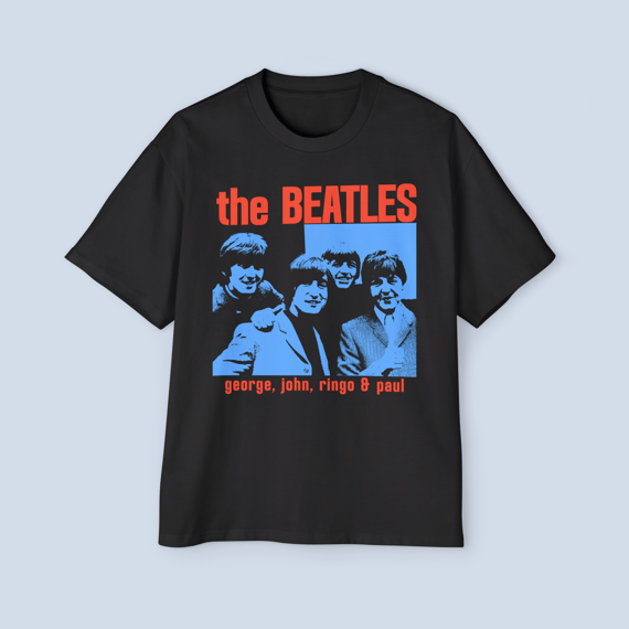 Camiseta Oversized Beatles Chroma